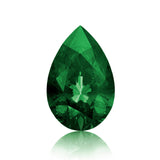 IceMoissanite Plus Pear Cut Loose Lab Grown Emerald Stone
